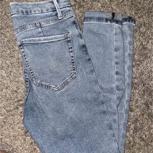 Free People Denim Skinny Jeans in Light Blue